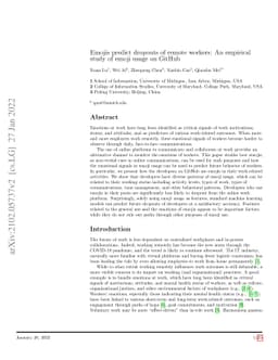 Emojis predict dropouts of remote workers: An empirical study of emoji
  usage on GitHub