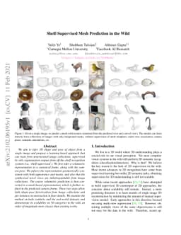 Shelf-Supervised Mesh Prediction in the Wild