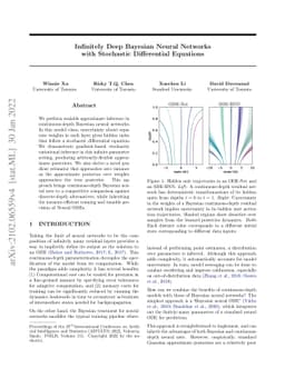 Infinitely Deep Bayesian Neural Networks with Stochastic Differential
  Equations