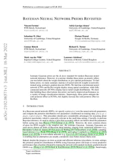Bayesian Neural Network Priors Revisited