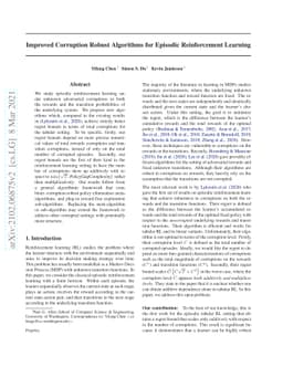 Improved Corruption Robust Algorithms for Episodic Reinforcement
  Learning