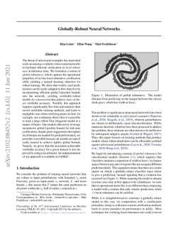 Globally-Robust Neural Networks