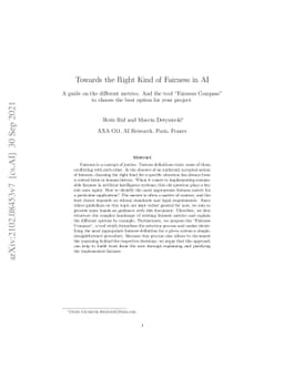 Towards the Right Kind of Fairness in AI