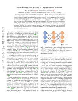 Mode-Assisted Joint Training of Deep Boltzmann Machines