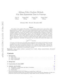 Softmax Policy Gradient Methods Can Take Exponential Time to Converge
