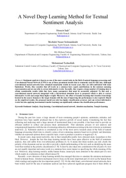 A Novel Deep Learning Method for Textual Sentiment Analysis