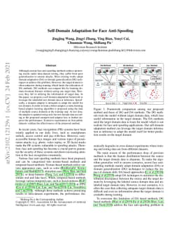 Self-Domain Adaptation for Face Anti-Spoofing