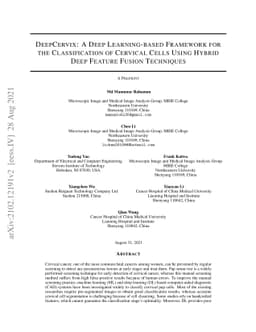 DeepCervix: A Deep Learning-based Framework for the Classification of
  Cervical Cells Using Hybrid Deep Feature Fusion Techniques