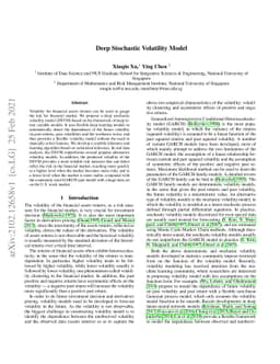 Deep Stochastic Volatility Model