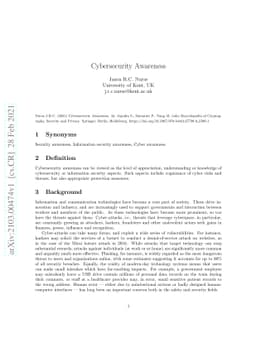 Cybersecurity Awareness
