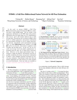 FFB6D: A Full Flow Bidirectional Fusion Network for 6D Pose Estimation