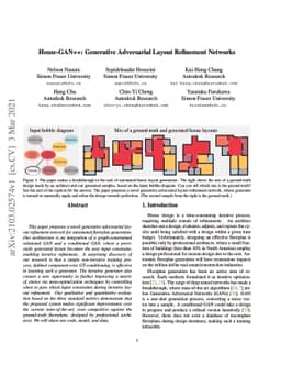 House-GAN++: Generative Adversarial Layout Refinement Networks