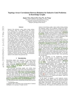 Topology-Aware Correlations Between Relations for Inductive Link
  Prediction in Knowledge Graphs