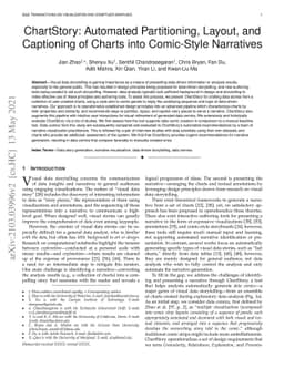 ChartStory: Automated Partitioning, Layout, and Captioning of Charts
  into Comic-Style Narratives