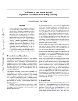 The Hintons in your Neural Network: a Quantum Field Theory View of Deep
  Learning