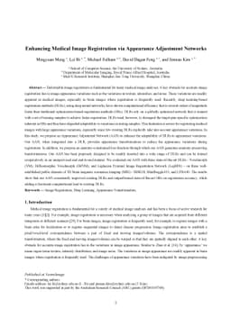 Enhancing Medical Image Registration via Appearance Adjustment Networks