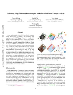 Exploiting Edge-Oriented Reasoning for 3D Point-based Scene Graph
  Analysis