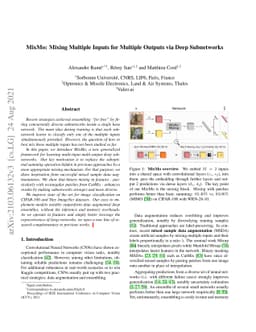 MixMo: Mixing Multiple Inputs for Multiple Outputs via Deep Subnetworks