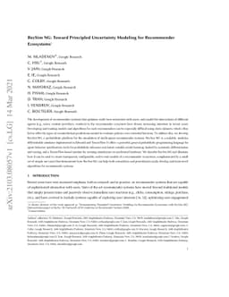 RecSim NG: Toward Principled Uncertainty Modeling for Recommender
  Ecosystems