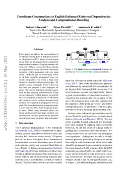 Coordinate Constructions in English Enhanced Universal Dependencies:
  Analysis and Computational Modeling
