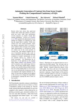 Automatic Generation of Contrast Sets from Scene Graphs: Probing the
  Compositional Consistency of GQA