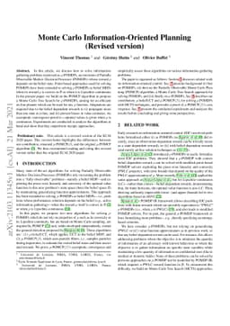 Monte Carlo Information-Oriented Planning