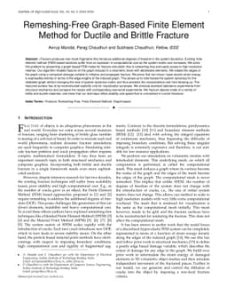Remeshing-Free Graph-Based Finite Element Method for Ductile and Brittle
  Fracture