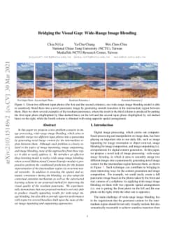 Bridging the Visual Gap: Wide-Range Image Blending