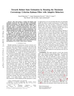 Towards Robust State Estimation by Boosting the Maximum Correntropy
  Criterion Kalman Filter with Adaptive Behaviors