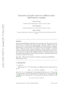 Estimation of ergodic square-root diffusion under high-frequency
  sampling