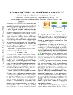 Category-Adaptive Domain Adaptation for Semantic Segmentation