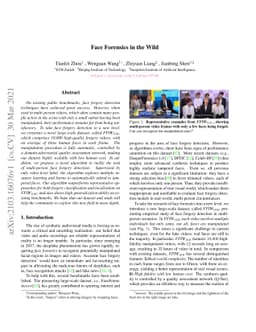 Face Forensics in the Wild