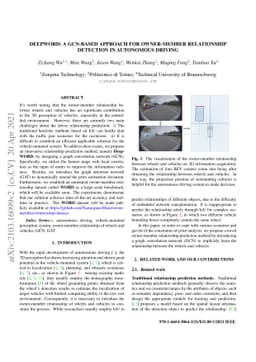 DeepWORD: A GCN-based Approach for Owner-Member Relationship Detection
  in Autonomous Driving