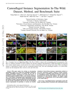 Camouflaged Instance Segmentation In-The-Wild: Dataset, Method, and
  Benchmark Suite