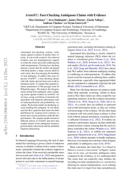 AmbiFC: Fact-Checking Ambiguous Claims with Evidence