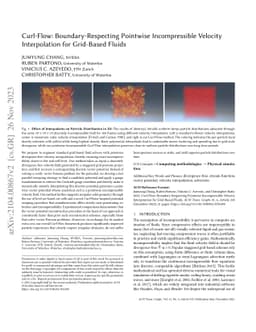 Curl-Flow: Boundary-Respecting Pointwise Incompressible Velocity
  Interpolation for Grid-Based Fluids