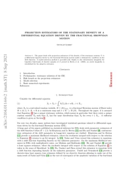 Projection Estimators of the Stationary Density of a Differential
  Equation Driven by the Fractional Brownian Motion