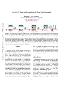 OpenGAN: Open-Set Recognition via Open Data Generation