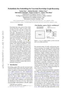 Probabilistic Box Embeddings for Uncertain Knowledge Graph Reasoning