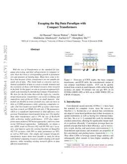 Escaping the Big Data Paradigm with Compact Transformers