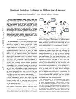 Situational Confidence Assistance for Lifelong Shared Autonomy