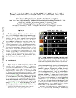 Image Manipulation Detection by Multi-View Multi-Scale Supervision
