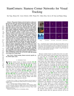 SiamCorners: Siamese Corner Networks for Visual Tracking