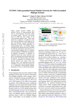 VGNMN: Video-grounded Neural Module Network to Video-Grounded Language
  Tasks
