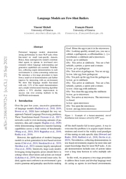 Language Models are Few-Shot Butlers