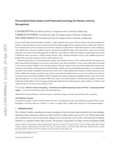 Personalized Semi-Supervised Federated Learning for Human Activity
  Recognition