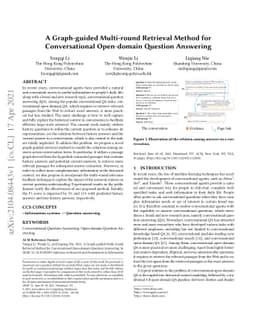 A Graph-guided Multi-round Retrieval Method for Conversational
  Open-domain Question Answering