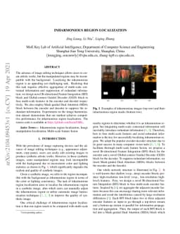 Inharmonious Region Localization