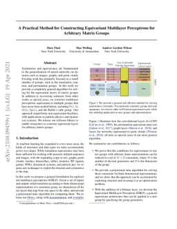 A Practical Method for Constructing Equivariant Multilayer Perceptrons
  for Arbitrary Matrix Groups
