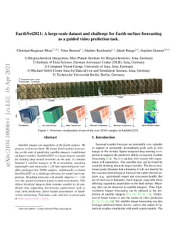 EarthNet2021: A large-scale dataset and challenge for Earth surface
  forecasting as a guided video prediction task
